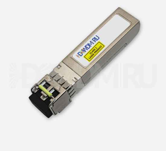 Оптический SFP+ модуль двухволоконный одномодовый 10Гб/с, CWDM, 10 км, 2xLC, DDM, 1611нм - ДВДМ.РУ (DSO-31-1C61)